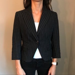 Like new, Ralph Lauren Black pinstripe Blazer.